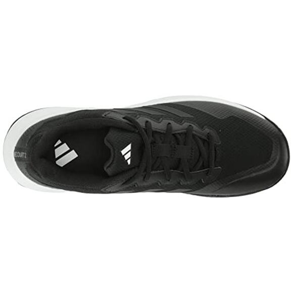 NWT adidas Men\'s Gamecourt 2.0 Tennis Sneaker, Black/Grey-SZ 7